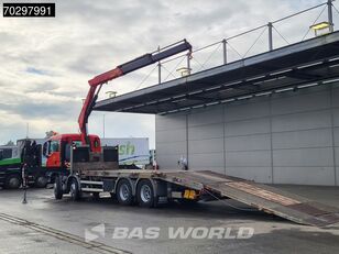 MAN TGS 35.360 TGS 8X2 Fassi F235A.0.22 Crane Kran Winch Hydraulic r kamion s ravnom platformom