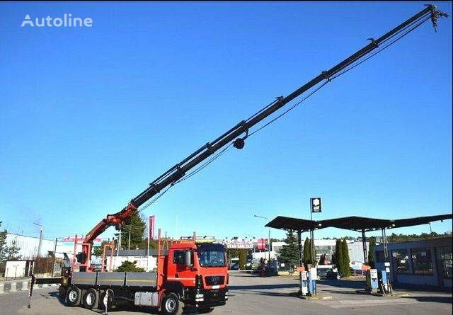 valník MAN TGS 35.400 8x4 Palfinger PK 34002 Winch KRAN