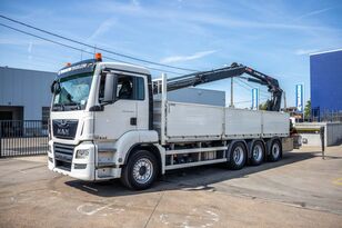 MAN TGS 35.420 BL-8x4-4+HIAB 188 E-2 フラットベッドトラック