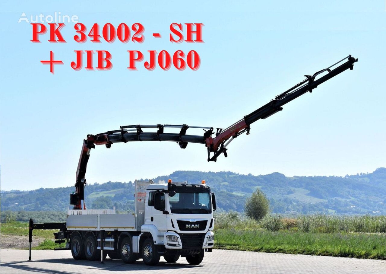 MAN TGS 35.440 flatbed truck