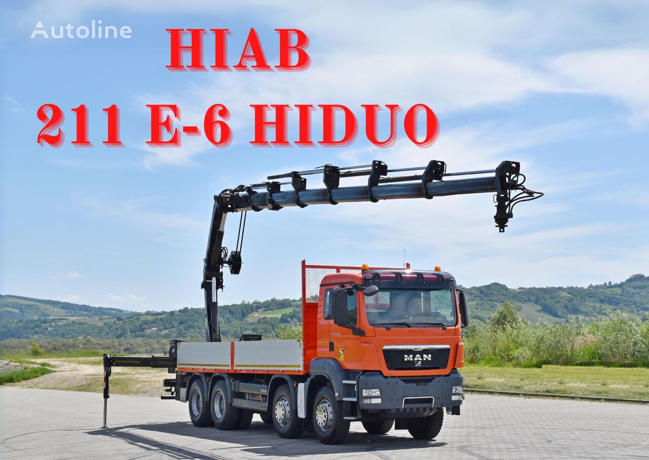 MAN TGS 35.440  flatbed truck