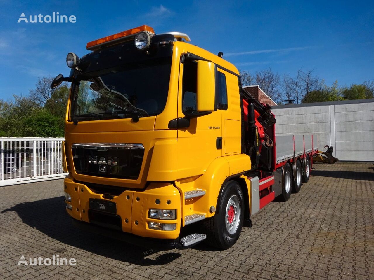 Camion plateau MAN TGS 35.440 - Autoline