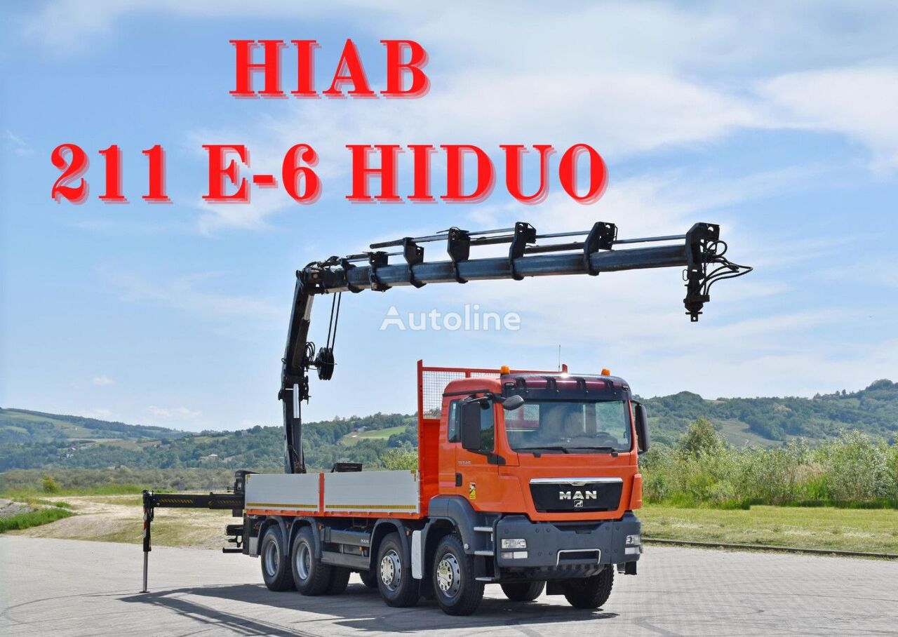 MAN TGS 35.440 flatbed truck