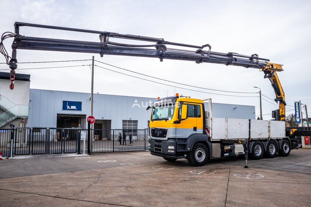 MAN TGS 35.440 BL - PK 42002-SH/6xhydr. flatbed truck