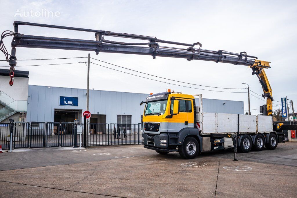 MAN TGS 35.440 BL - PK 42002-SH/6xhydr. flatbed truck