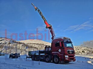 бортовой грузовик MAN TGS 35.480 8x4 Manual HMF 4220 K4 JIB Winch Only 60.000Km