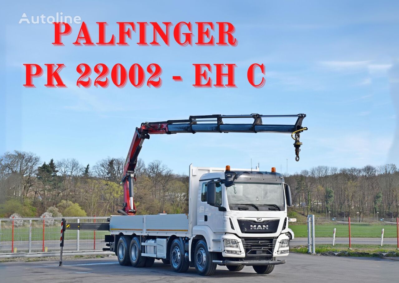 MAN TGS 35.500 flatbed truck