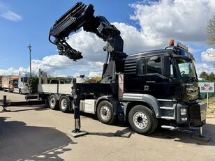 MAN TGS 35.500 8x2/4 + 43.5m PALFINGER PK 135.002 TEC7 + FLY-JIB PJ cami&oacute;n caja abierta