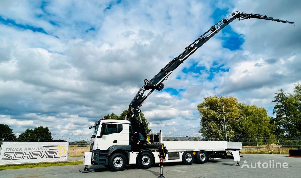 new MAN TGS 35.510 flatbed truck