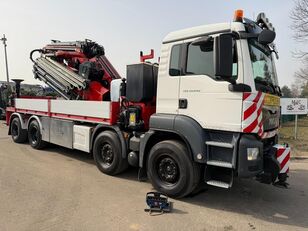 MAN TGS 41.440 8x4 + (45m!) KRAN FASSI F2150 RAL 8+6 FLY-JIB - 7x ST flatbed truck