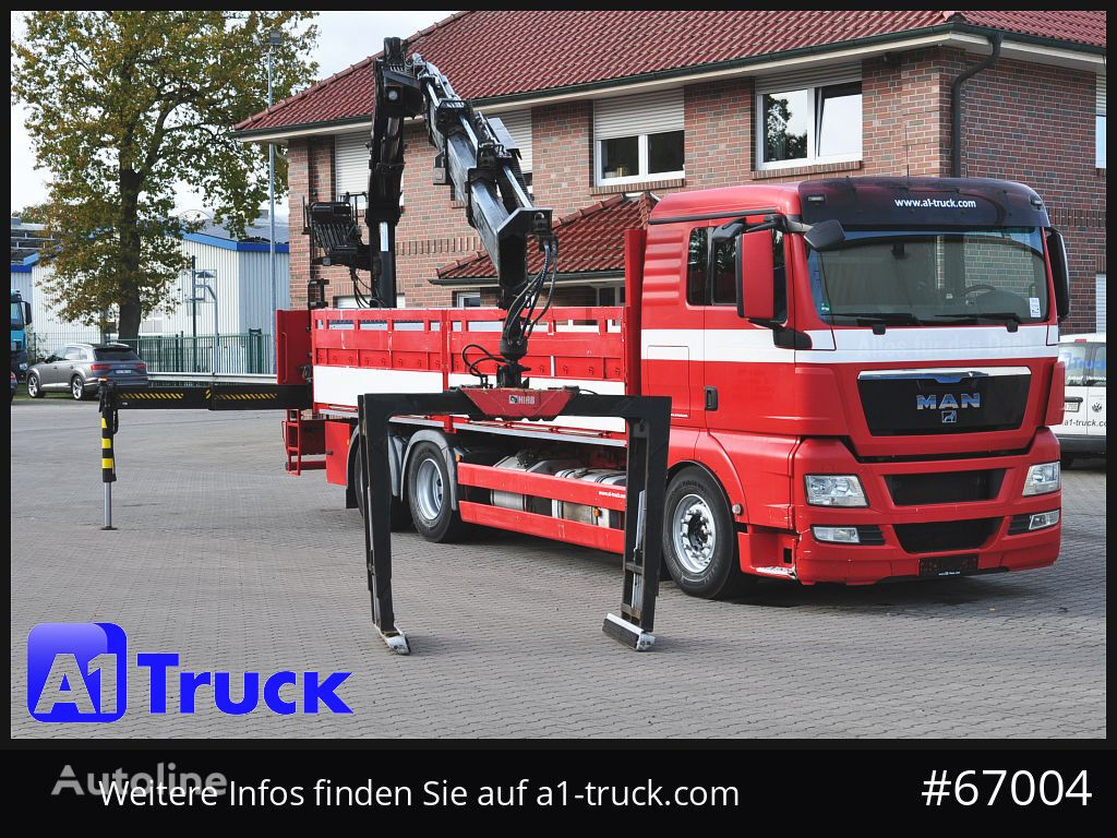 MAN TGX 26.400 flatbed truck