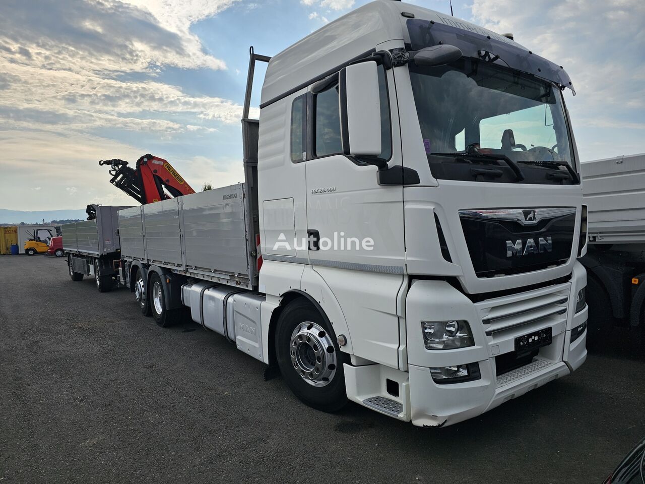 MAN TGX 26.460 6x2 Euro 6 mit Lenk/Lift Axe PK 20001-K C  camión caja abierta