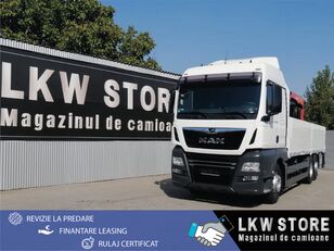 dropside camion MAN TGX 26.460 6x2, macara Palfinger PK 18001L cu cleste, 2 BUC , TO