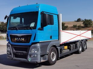 MAN TGX 26.480 6X2-4 BL EURO 6 RETARDÉR flatbed truck