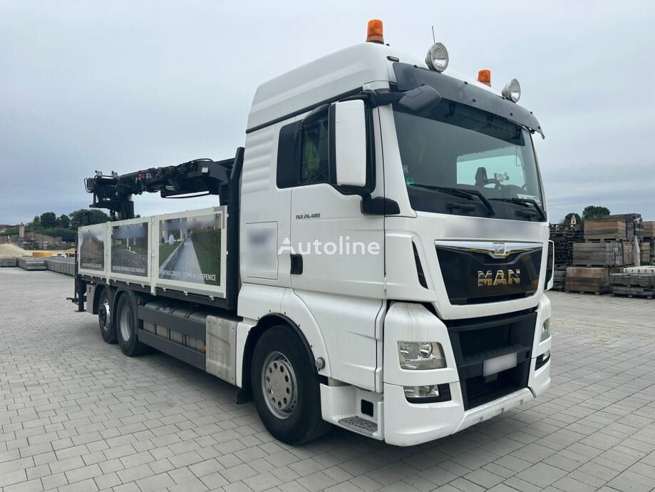 бортовой грузовик MAN TGX 26.480, ENGINE COMPLETELY OVERHAULED