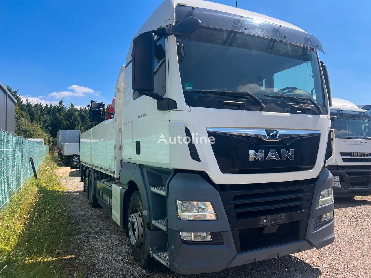 Бортовой грузовик MAN TGX *  26.500 * Palfinger 20.501 L TEC 3 - Autoline