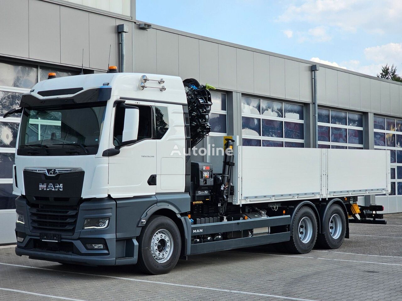 neue MAN TGX 26.510 6x4 BL Pritsche HIAB 258 E-7 ACC Pritsche LKW