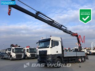 camion pianale MAN TGX 26.520 6X2 NEW Fassi F395 Kran Crane Euro 6 nuovo