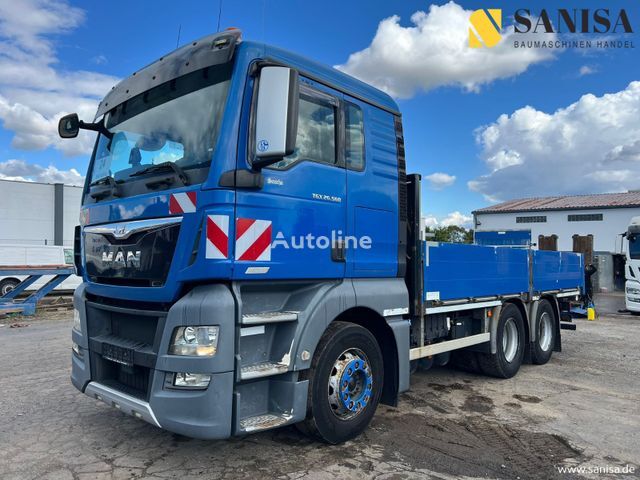 MAN TGX 26.560 flatbed truck