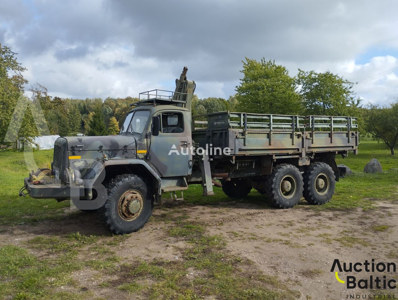 Magirus 178 D camión caja abierta