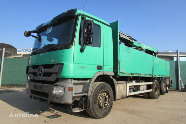 Mercedes-Benz 2541 6x2 BL KRAN FASSI F185BS.22 Nr: 925 Pritsche LKW