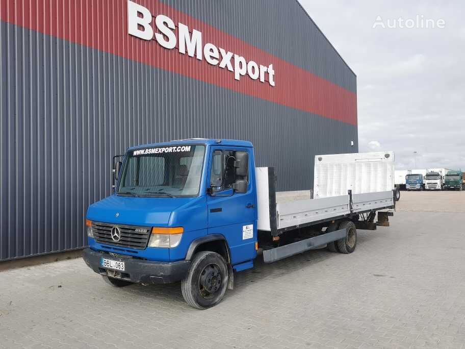 Mercedes-Benz 814 Vario flatbed truck - Autoline