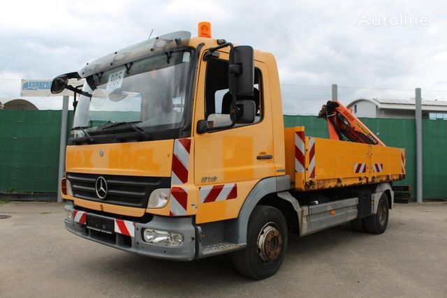 Mercedes-Benz 818  flatbed truck