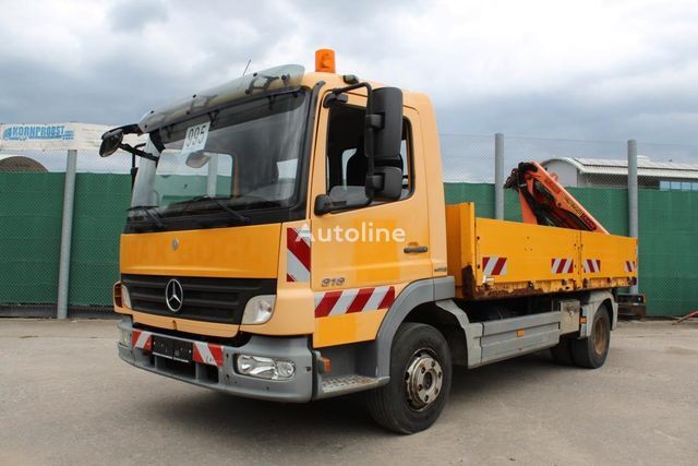 bortinis sunkvežimis Mercedes-Benz 818 4x2 BL - KRAN PALFINGER PK4501 - Nr.: 995