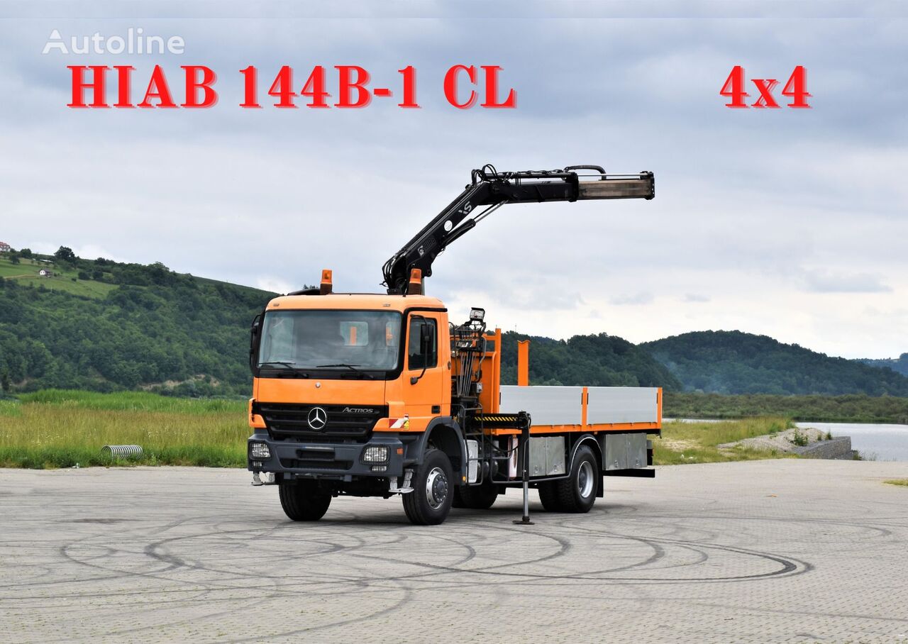 Mercedes-Benz ACTROS 1832  flatbed truck