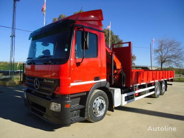 Mercedes-Benz ACTROS 25 36 flak lastbil