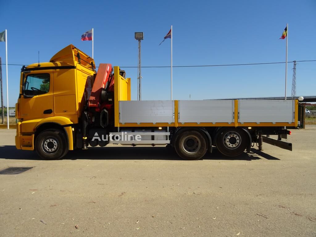Camion plateau Mercedes-Benz ACTROS 25 40 à vendre | Autoline LU Camion plateau Mercedes-Benz ACTROS 25 40 - Autoline