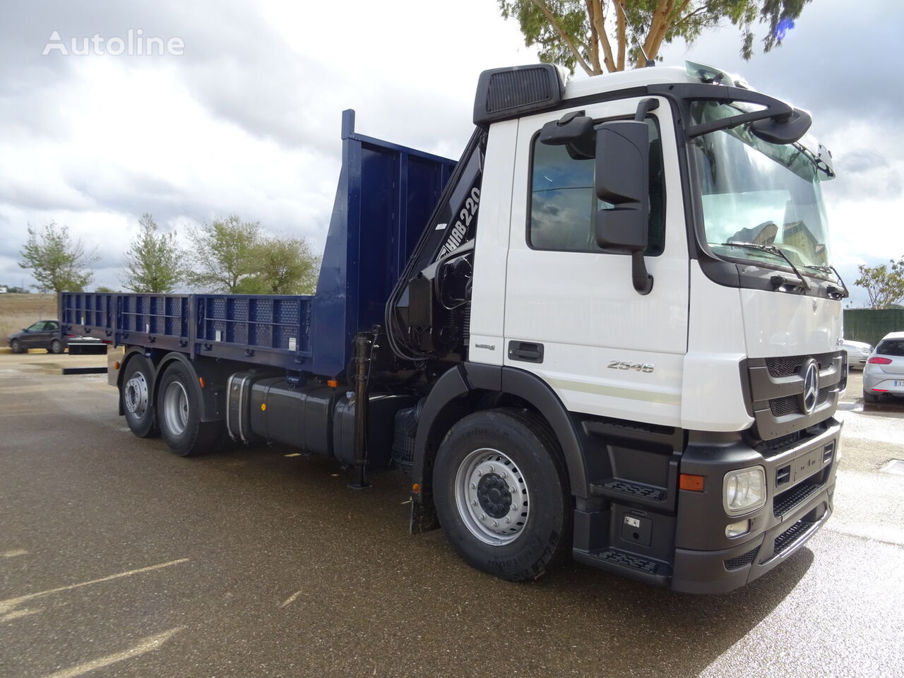 Mercedes-Benz ACTROS 25 46 flatbed truck