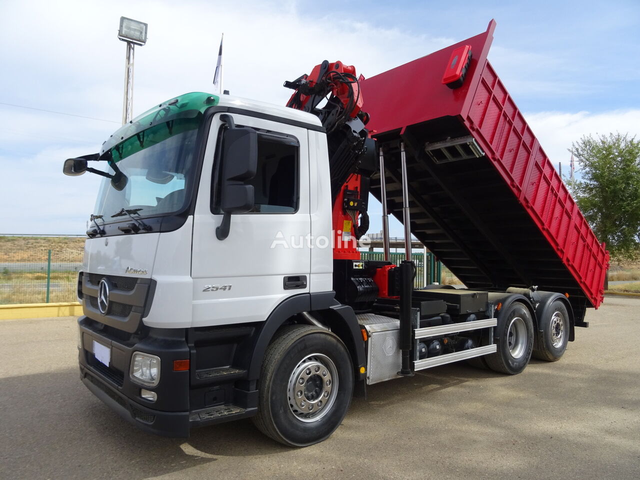 Mercedes-Benz ACTROS 25 46 flatbed truck