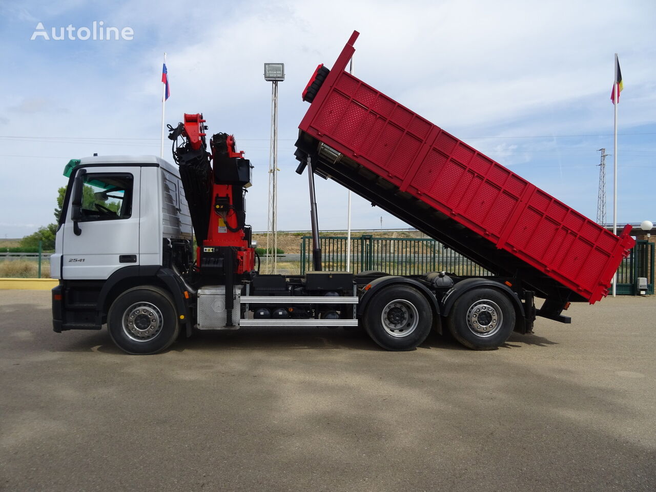 dropside camion Mercedes-Benz ACTROS 25 46