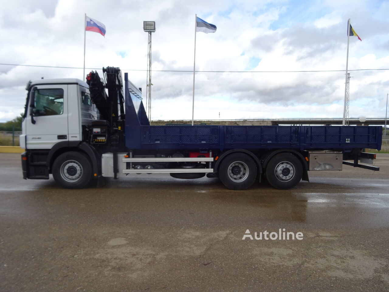 Mercedes-Benz ACTROS 25 46 flatbed truck