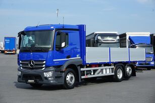 Mercedes-Benz ACTROS / 2543 / ACC / E 6 / PEŁNY ADR / SKRZYNIOWY / ZAWIESIE PO flatbed truck