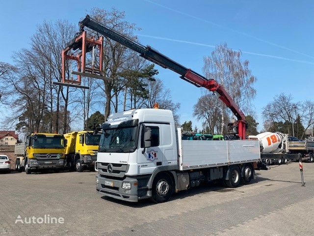 Truk flatbed Mercedes-Benz ACTROS 2544 - Autoline