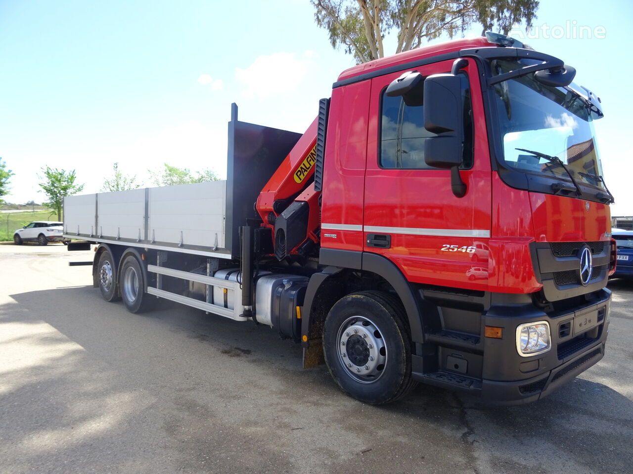 Mercedes-Benz ACTROS 2546 flatbed truck