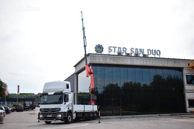 valník Mercedes-Benz ACTROS 2546 6x2 Palfinger PK 50002 EURO 5 Cran