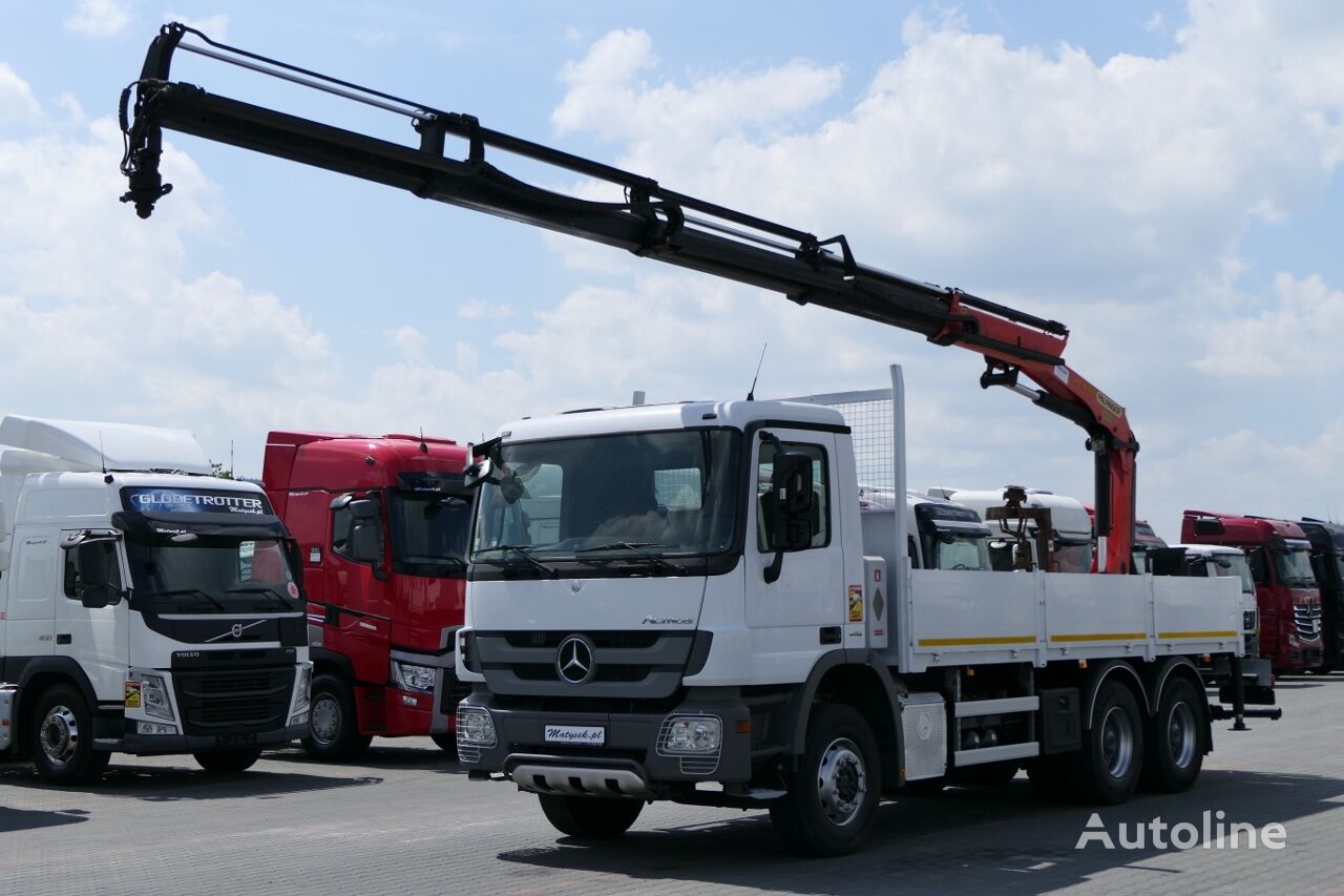 Камион со рамна платформа Mercedes-Benz ACTROS 2636 - Autoline