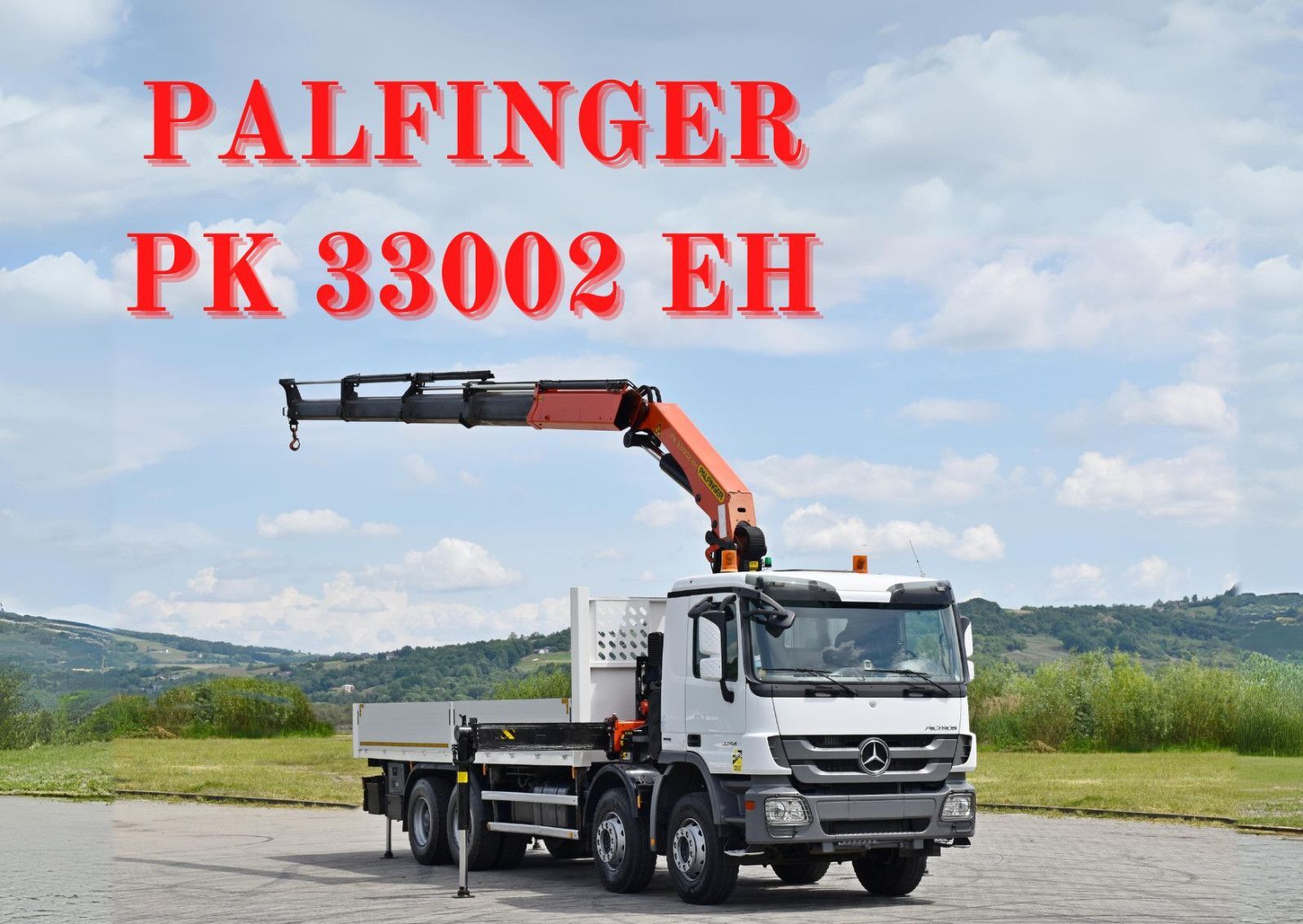 Mercedes-Benz ACTROS 3244 flatbed truck