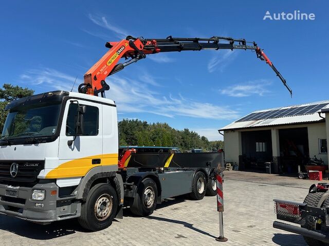 camião de caixa aberta Mercedes-Benz ACTROS 3244 8x4 Palfinger PK36002E FlyJib