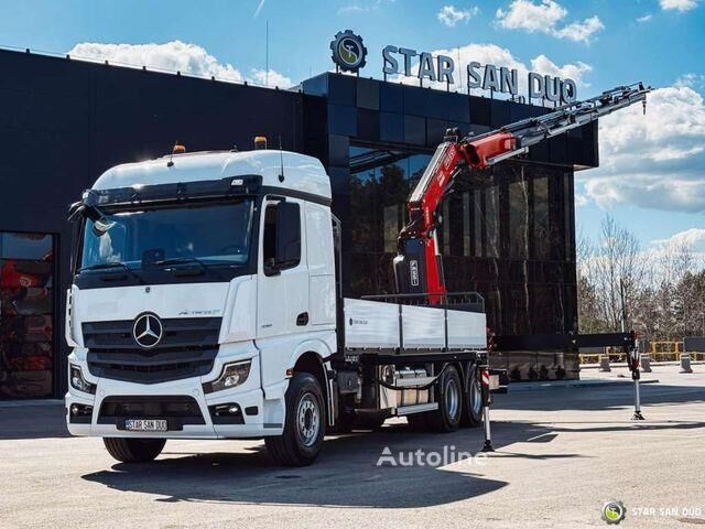 Nový valník Mercedes-Benz ACTROS 3351 NEW 6x4 Fassi F485 Crane - Autoline