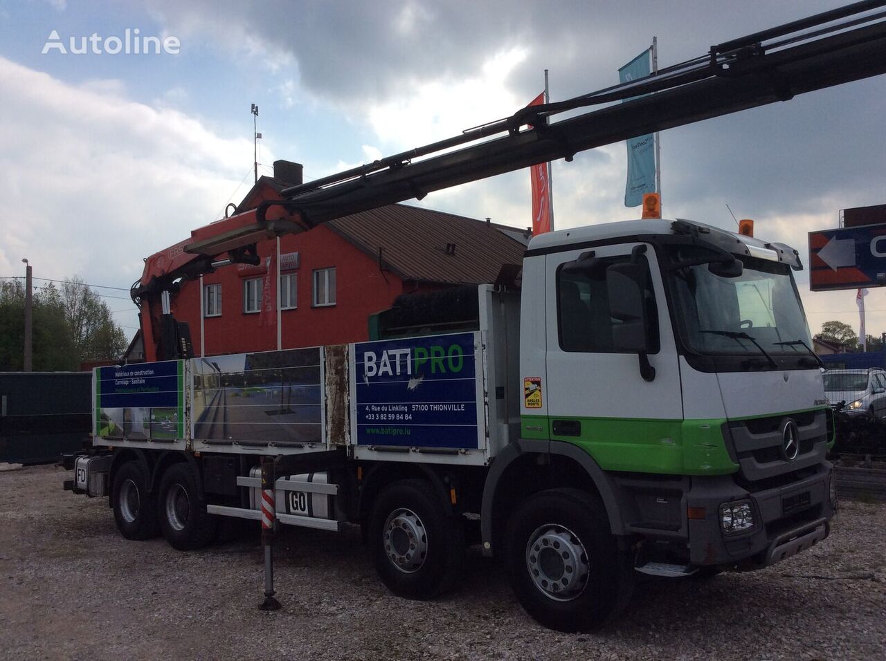 Mercedes-Benz ACTROS 4141 flatbed truck - Autoline