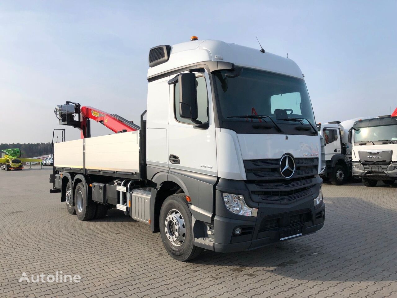 novi Mercedes-Benz ACTROS F 2646  kamion s ravnom platformom