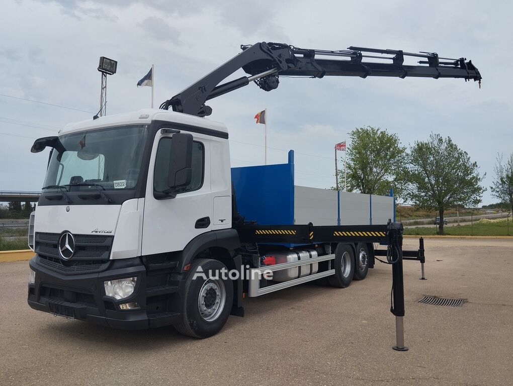 Mercedes-Benz ANTOS  25 43 flatbed truck - Autoline