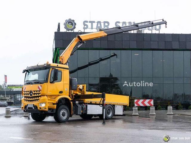 Mercedes-Benz AROCS 1848 4x4 FASSI F255A.2.24.XE-Dynamic Cran platós teherautó - Autoline