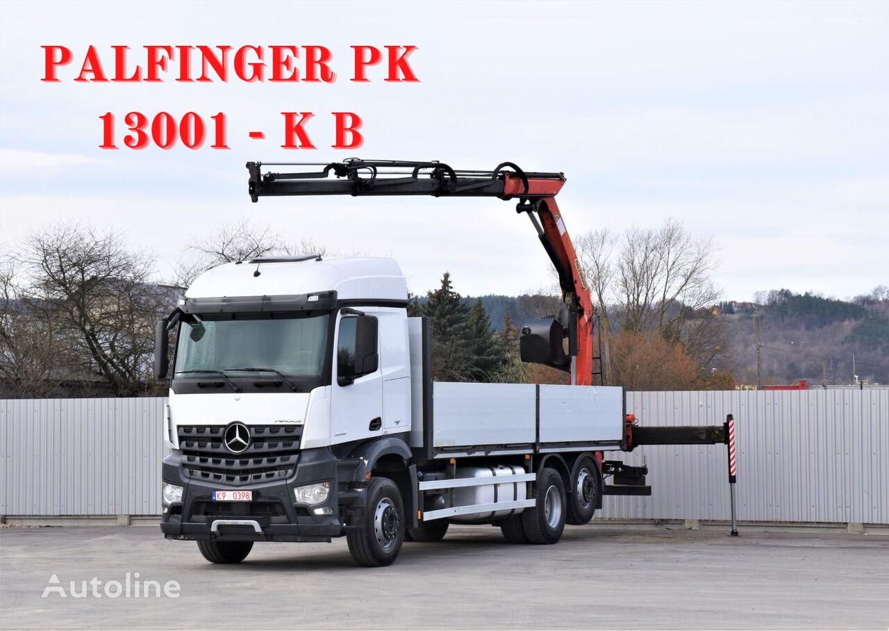 dropside camion Mercedes-Benz AROCS 2542