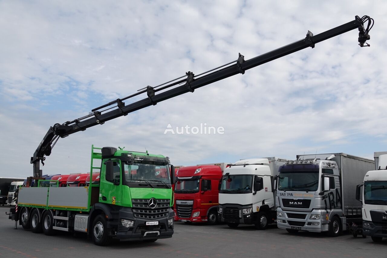 Mercedes-Benz AROCS 3240  open laadbak vrachtwagen