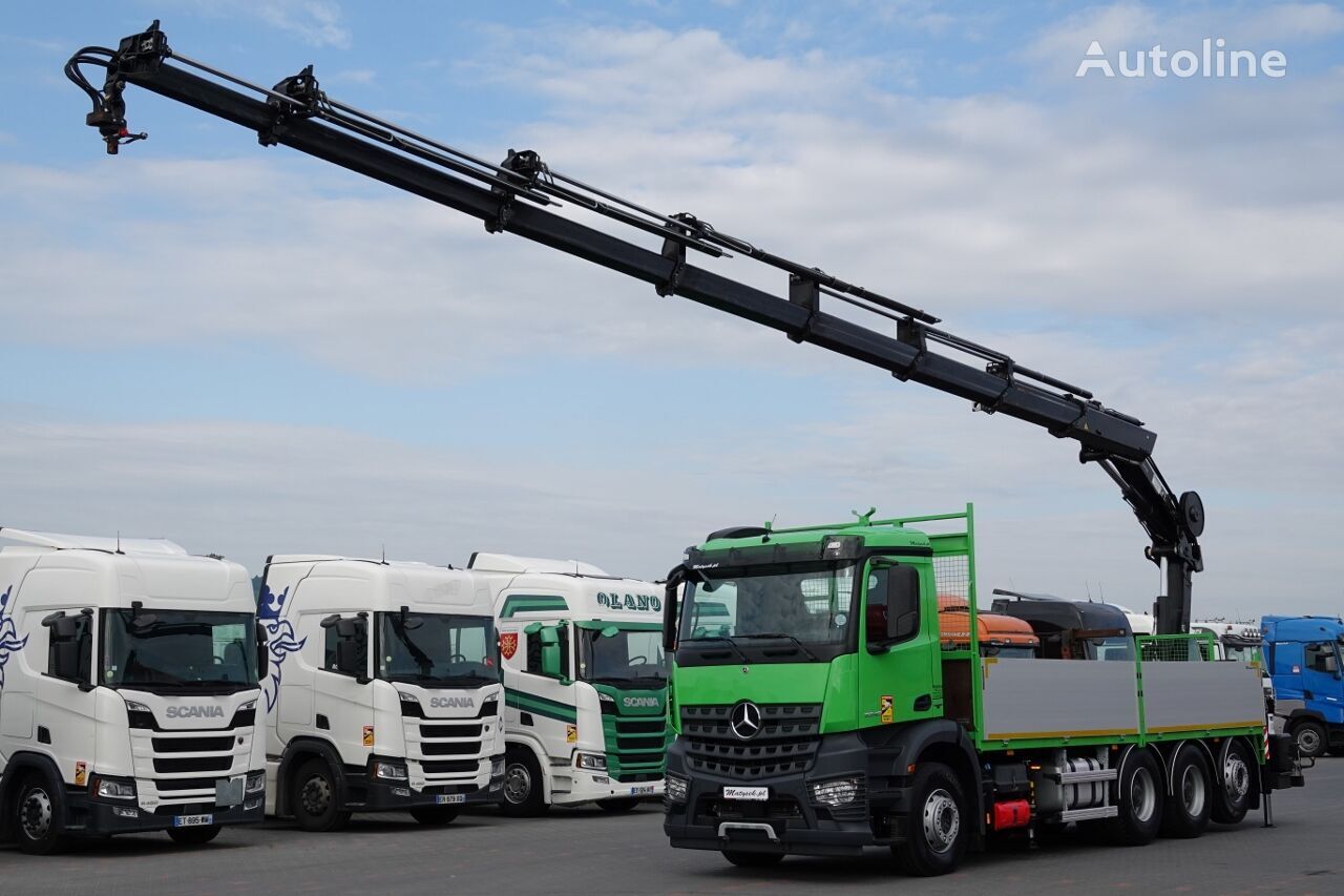 camion plateau Mercedes-Benz  AROCS 3240